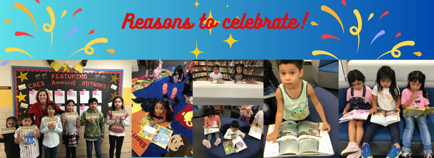Celebrating students and their efforts in writing and reading